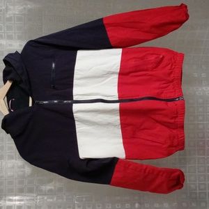 Brandy Melville Tricolor Bomber Jacket